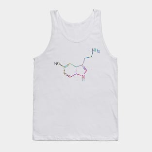 Serotonin Molecule Tank Top